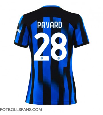 Inter Milan Benjamin Pavard #28 Replika Hemmatröja Damer 2023-24 Kortärmad